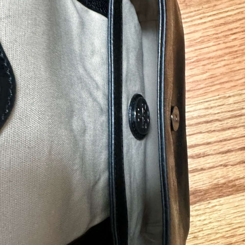 Black Tory Burch Crossbody with Gunmetal Finishings - Picture 4 of 7